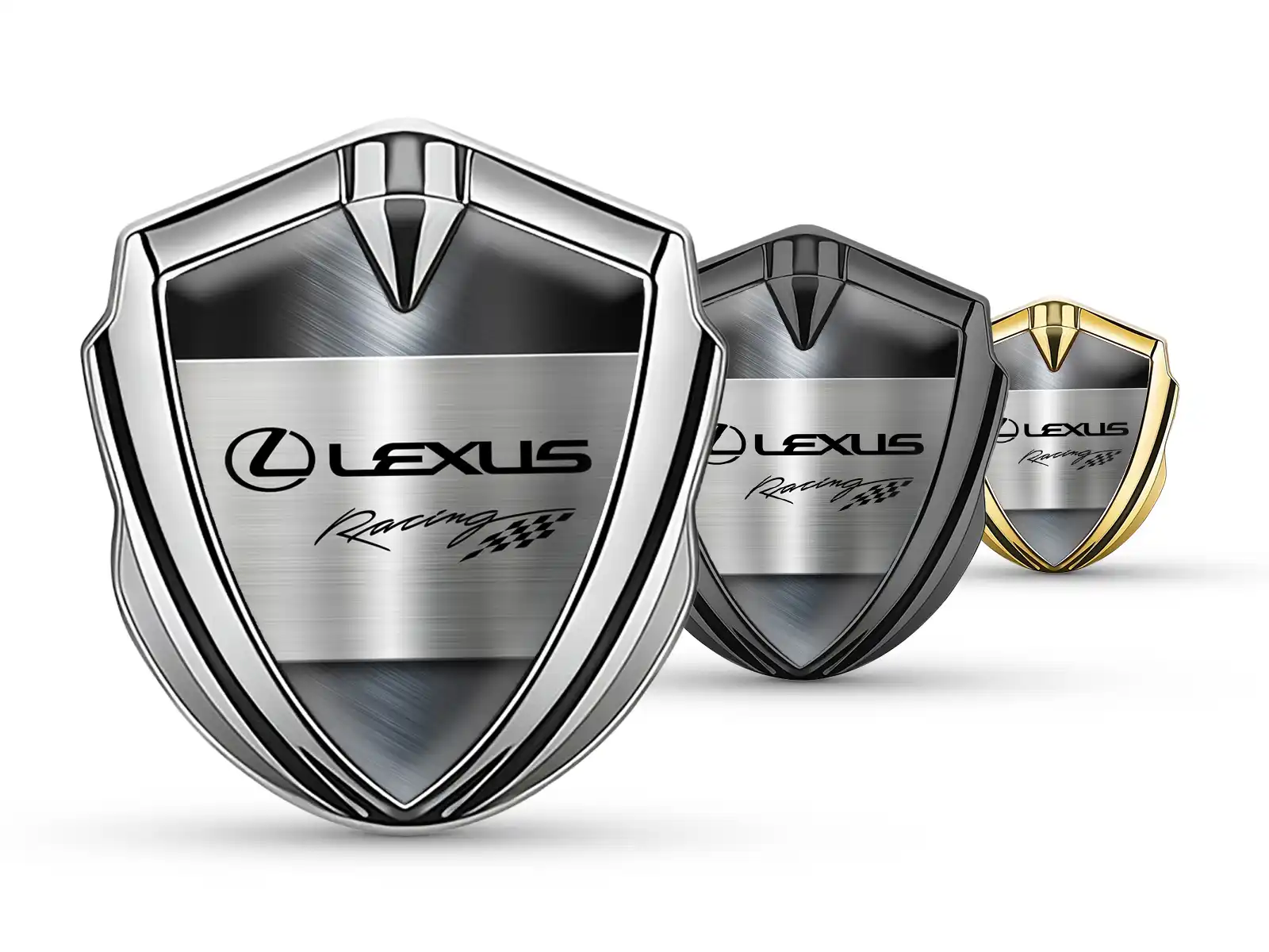 Lexus Emblème Bombé Métal Edition Limitée Premium